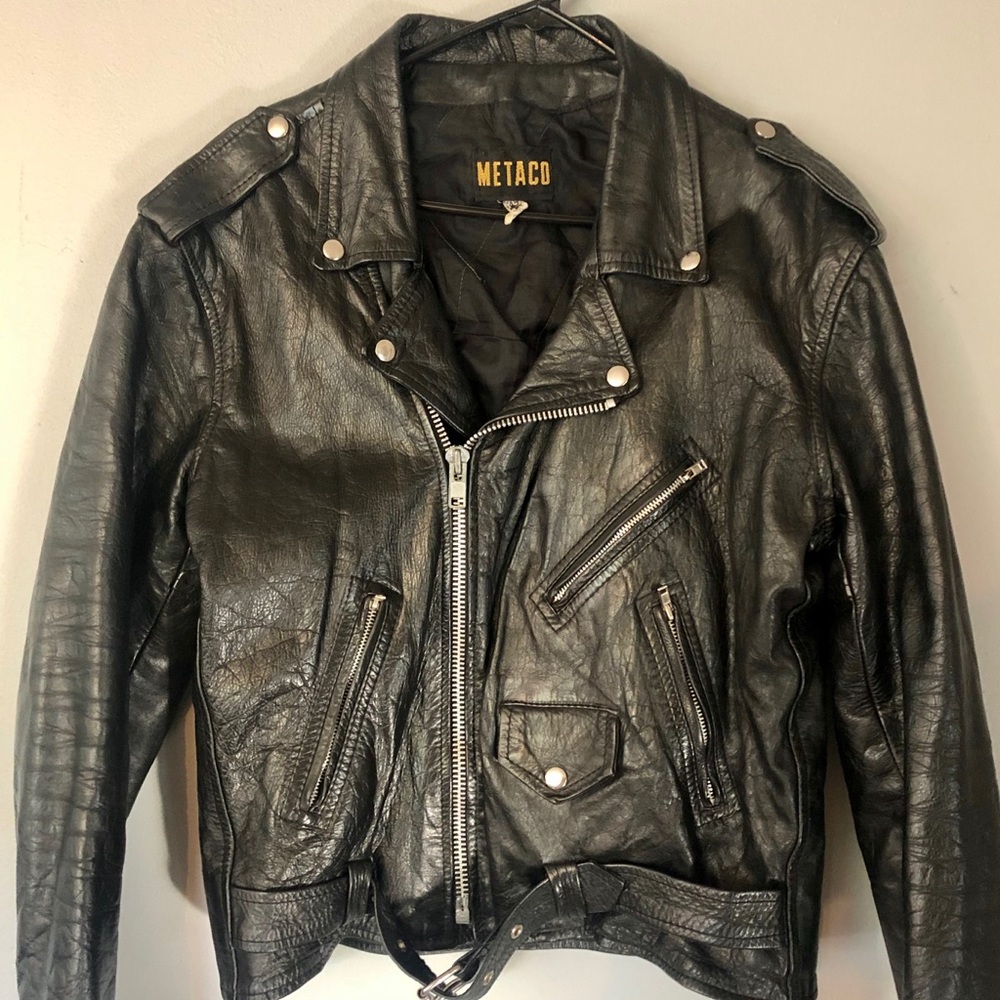 Leather jacket